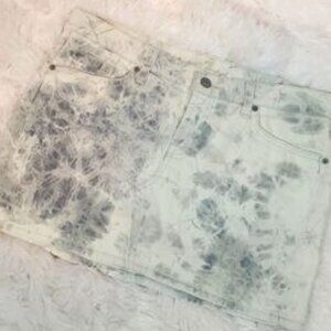 Denim Mini Skirt Size 31 NWOT